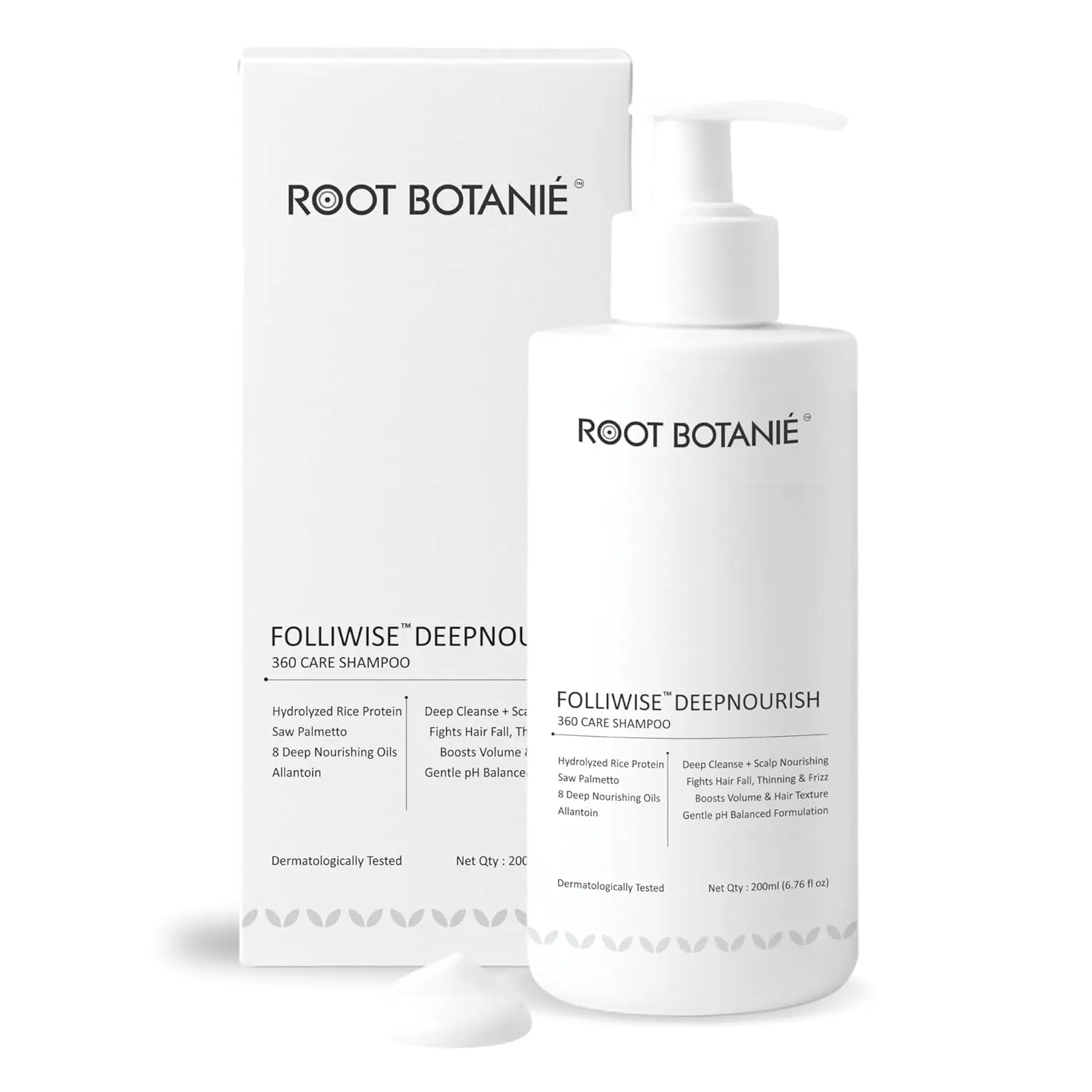 FOLLIWISE Anti Hair Fall & Deep Nourish Shampoo | Hairfall Control