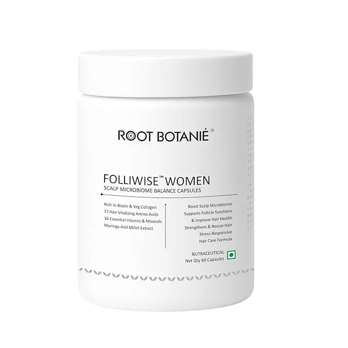FOLLIWISE™ Hair Growth Capsules for Women | Hair Fall Control Supplement